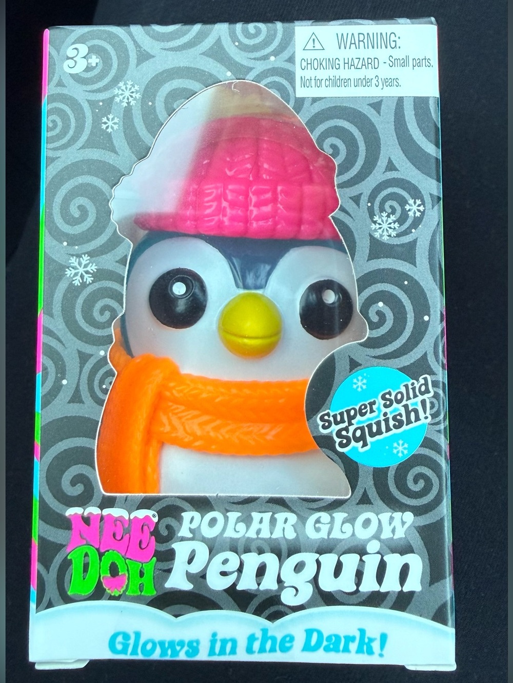 NeeDoh Polar Glow Penguin